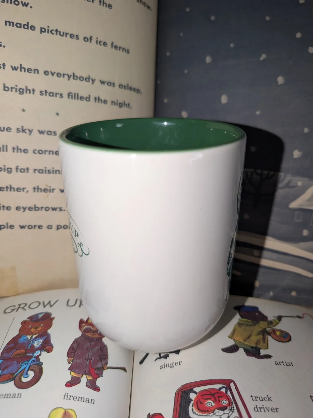 Disney Peter Pan Never Give Up Ceramic Cup